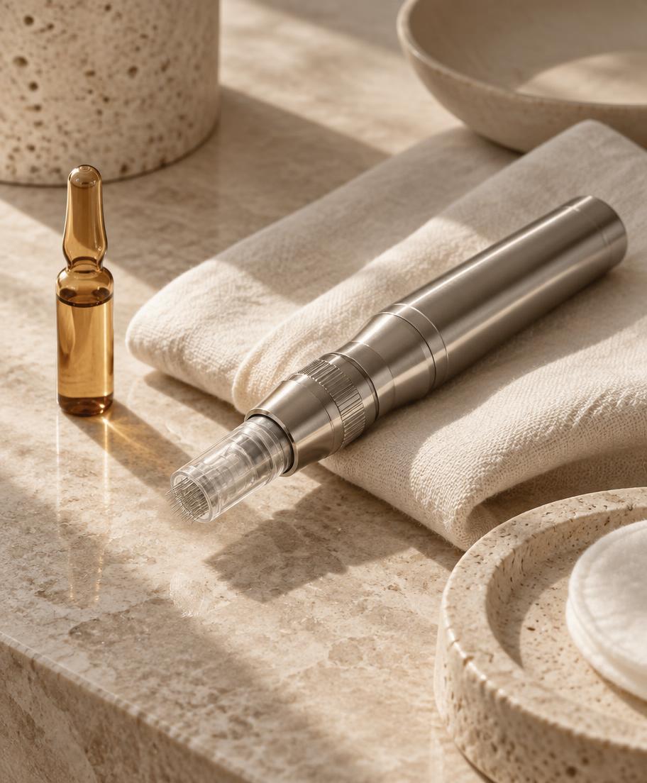 Microchanneling skincare treatment